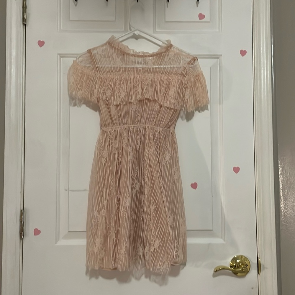 light pink dress for girls